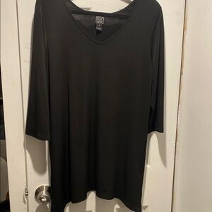Clara Sunwoo Black Blouse Elegant Top